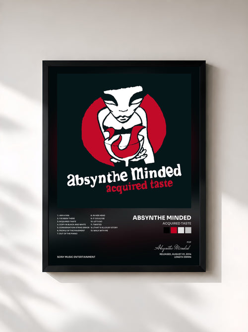 Absynthe Minded · Acquired Taste — Affiche encadrée