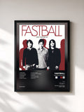#noir Tableau de l'album Keep Your Wig On de Fastball, cadre noir, imprimé et encadré en France