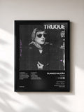 #noir Tableau de l'album Truque de Clarice Falcão, cadre noir, imprimé et encadré en France