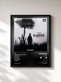 #noir Tableau de l'album KÖRPE (Remake Edition) de Overdose, cadre noir, imprimé et encadré en France