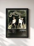 #noir Tableau de l'album Internashville Urban Hymns de The BossHoss, cadre noir, imprimé et encadré en France