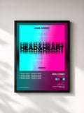 #noir Tableau de l'album Head & Heart (feat. MNEK) [The Remixes Extended Pt. 2] de Joel Corry, cadre noir, imprimé et encadré en France