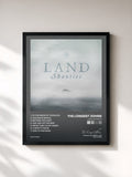 #noir Tableau de l'album Land Shanties de The Longest Johns, cadre noir, imprimé et encadré en France