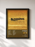 #noir Tableau de l'album Blossoms (Extended Edition) de Blossoms, cadre noir, imprimé et encadré en France
