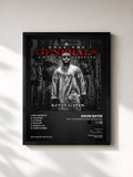 #noir Tableau de l'album Only the Generals Gon Understand de Kevin Gates, cadre noir, imprimé et encadré en France
