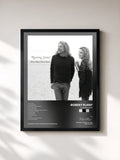 #noir Tableau de l'album Raising Sand de Robert Plant, cadre noir, imprimé et encadré en France