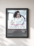 #noir Tableau de l'album Merry Christmas from Andra Day de Andra Day, cadre noir, imprimé et encadré en France