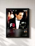 #noir Tableau de l'album Falco 3 25th Anniversary Edition de Falco, cadre noir, imprimé et encadré en France