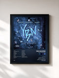 #noir Tableau de l'album YBN: The Mixtape de YBN Nahmir, cadre noir, imprimé et encadré en France