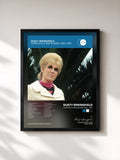 #noir Tableau de l'album Complete A And B Sides 1963 - 1970 de Dusty Springfield, cadre noir, imprimé et encadré en France