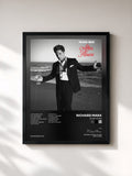 #noir Tableau de l'album After Hours de Richard Marx, cadre noir, imprimé et encadré en France