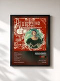 #noir Tableau de l'album A Christmas Cornucopia (10th Anniversary) de Annie Lennox, cadre noir, imprimé et encadré en France