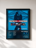 #noir Tableau de l'album Girados de Ana Torroja, cadre noir, imprimé et encadré en France