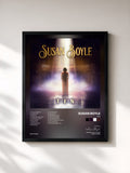 #noir Tableau de l'album TEN de Susan Boyle, cadre noir, imprimé et encadré en France