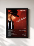 #noir Tableau de l'album Cat in the Hat de Bobby Caldwell, cadre noir, imprimé et encadré en France