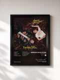 #noir Tableau de l'album Karaoke Bar de Angus & Julia Stone, cadre noir, imprimé et encadré en France