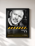 #noir Tableau de l'album VASCONONSTOP de Vasco Rossi, cadre noir, imprimé et encadré en France