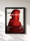 #noir Tableau de l'album Gimme Fiction de Spoon, cadre noir, imprimé et encadré en France