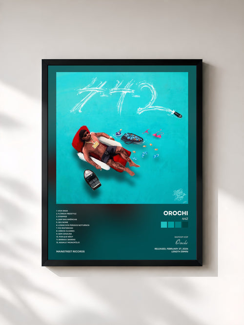 Orochi · 442 — Affiche encadrée