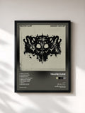 #noir Tableau de l'album Danger Days de Yellow Claw, cadre noir, imprimé et encadré en France
