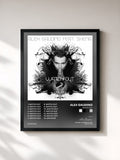 #noir Tableau de l'album Watch Out de Alex Gaudino, cadre noir, imprimé et encadré en France
