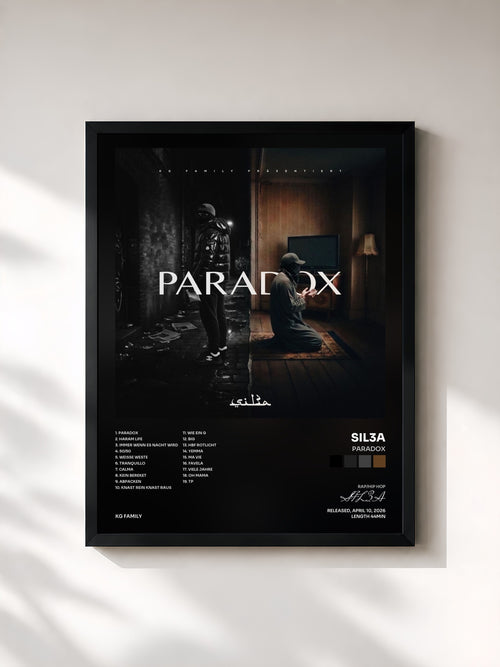 SIL3A · Paradox — Affiche encadrée