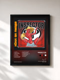 #noir Tableau de l'album Alma En Fuego de Inspector, cadre noir, imprimé et encadré en France