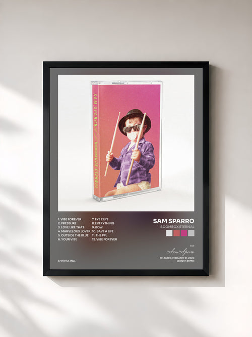 Sam Sparro · Boombox Eternal — Affiche encadrée