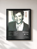 #noir Tableau de l'album Other Voices (Expanded Edition) de Paul Young, cadre noir, imprimé et encadré en France