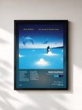 #noir Tableau de l'album The Songs of Distant Earth de Mike Oldfield, cadre noir, imprimé et encadré en France
