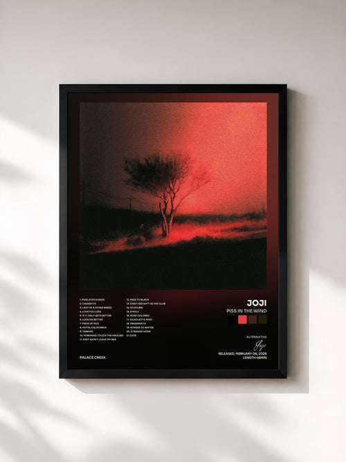 Joji · Piss In The Wind — Stampa incorniciata