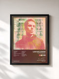 #noir Tableau de l'album Why Me? Why Not. (Deluxe Edition) de Liam Gallagher, cadre noir, imprimé et encadré en France