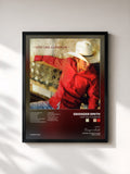 #noir Tableau de l'album Livin' Like a Lonestar de Granger Smith, cadre noir, imprimé et encadré en France
