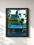 #noir Tableau de l'album Sublime de Sublime, cadre noir, imprimé et encadré en France