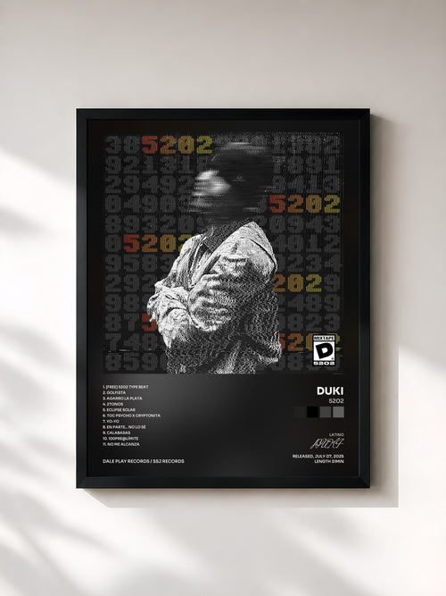 DUKI · 5202 — Affiche encadrée