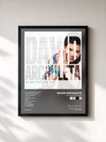 #noir Tableau de l'album No Matter How Far de David Archuleta, cadre noir, imprimé et encadré en France