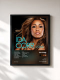 #noir Tableau de l'album One de Ida Corr, cadre noir, imprimé et encadré en France