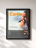 #noir Tableau de l'album Défoulé (Ile Maurice) de Carino, cadre noir, imprimé et encadré en France