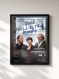 #noir Tableau de l'album Cose dell'altro mondo (Original Soundtrack) de Simone Cristicchi, cadre noir, imprimé et encadré en France
