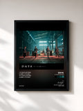 #noir Tableau de l'album If: Mata Aetara de DAY6 , cadre noir, imprimé et encadré en France