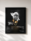 #noir Tableau de l'album Sonho de Garoto (Deluxe) de MC Kevin o Chris, cadre noir, imprimé et encadré en France