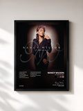 #noir Tableau de l'album IF I HAD MY WAY de Nancy Wilson, cadre noir, imprimé et encadré en France