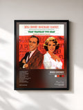 #noir Tableau de l'album That Travelin' Two-Beat de Bing Crosby, cadre noir, imprimé et encadré en France