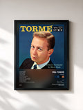 #noir Tableau de l'album Tormé de Mel Tormé, cadre noir, imprimé et encadré en France