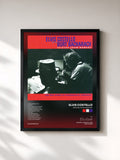 #noir Tableau de l'album Painted From Memory de Elvis Costello, cadre noir, imprimé et encadré en France