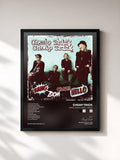 #noir Tableau de l'album Bang, Zoom, Crazy…Hello de Cheap Trick, cadre noir, imprimé et encadré en France