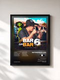 #noir Tableau de l'album De Bar em Bar 6 de Natanzinho Lima, cadre noir, imprimé et encadré en France