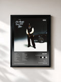 #noir Tableau de l'album I'll Always Come Find You (Deluxe) de Blxst, cadre noir, imprimé et encadré en France