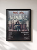 #noir Tableau de l'album Sesiones Moraima 2 de Andrés Suárez, cadre noir, imprimé et encadré en France