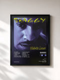 #noir Tableau de l'album Midnite Lover de Shaggy, cadre noir, imprimé et encadré en France